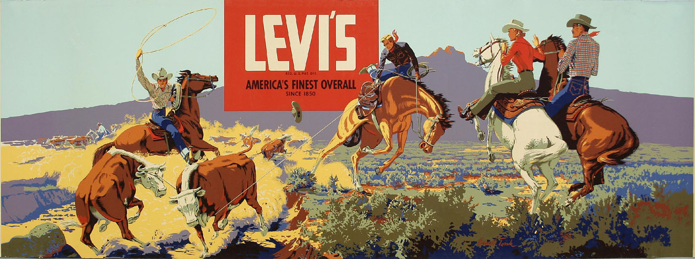 Day 7: Levi's Jeans history in 1940-1950's | priya408